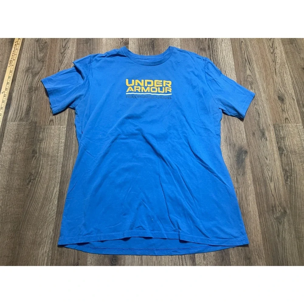 Under armour Shirt, Men's Size XL, Blue, Loose, Performance Apparel